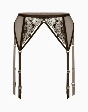 Пояс для чулок, шоколадный, арт. 14627