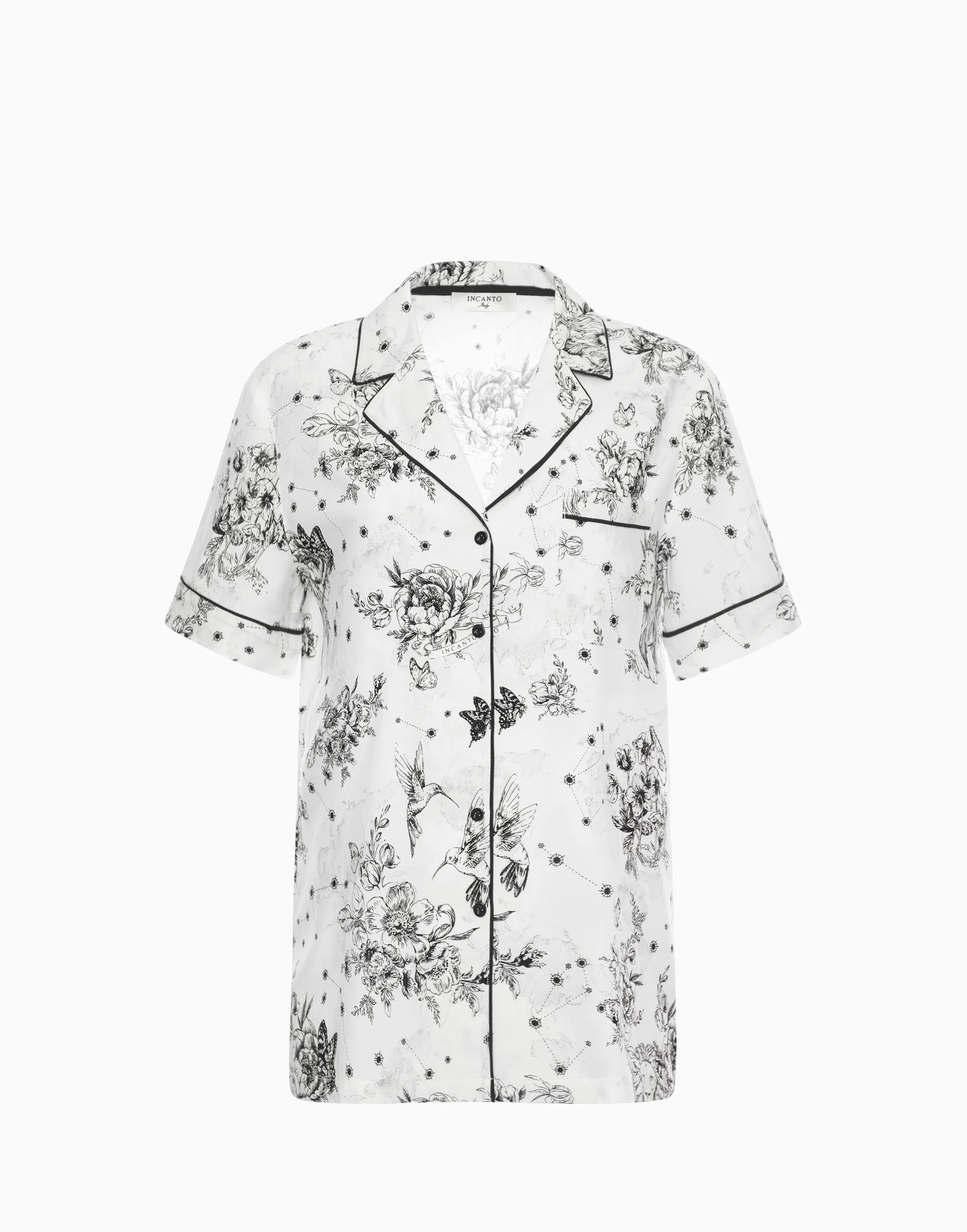 Рубашка с короткими рукавами, мультиколор, арт. 14671