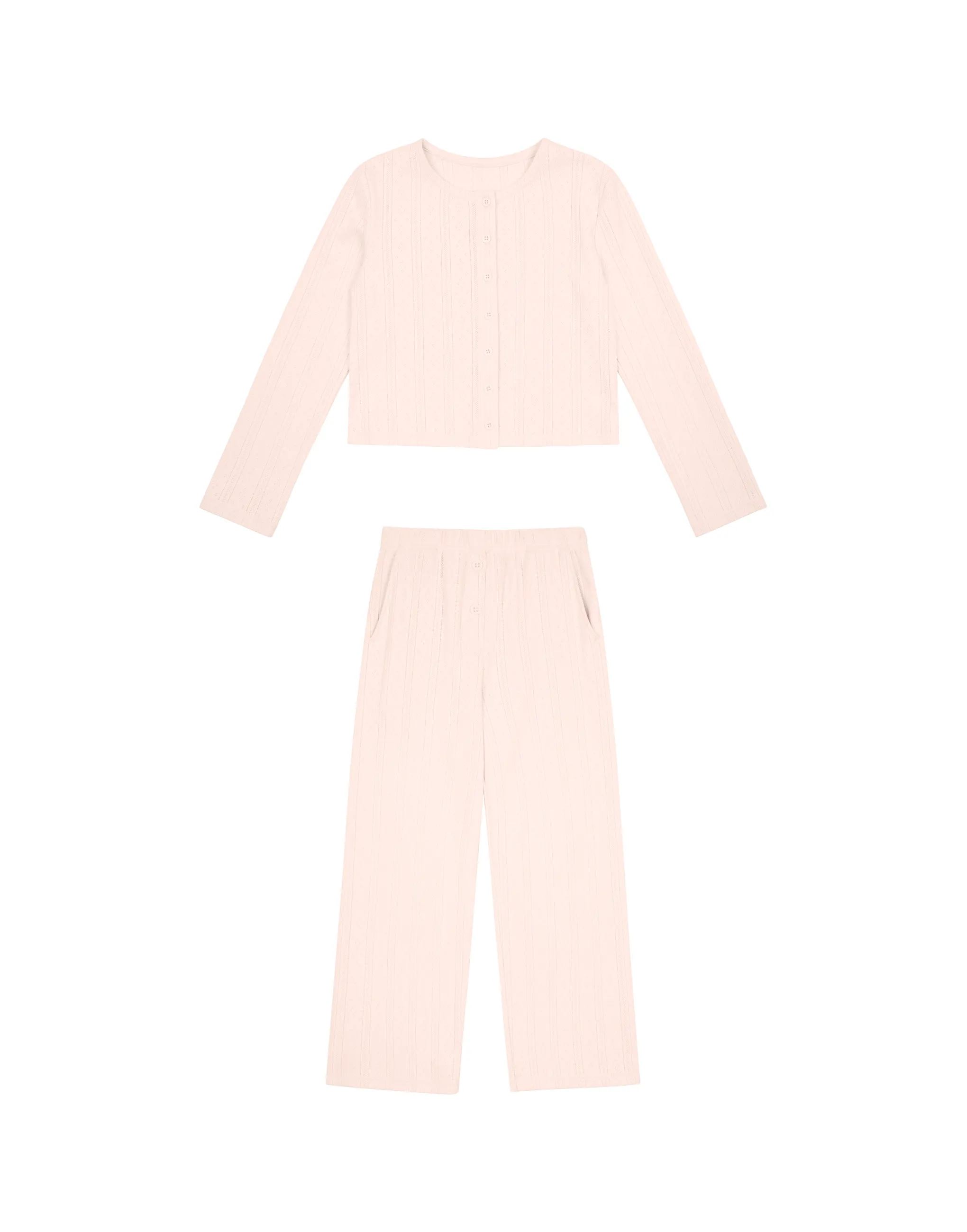 Пижама для девочки, белый, арт. 4670393546506