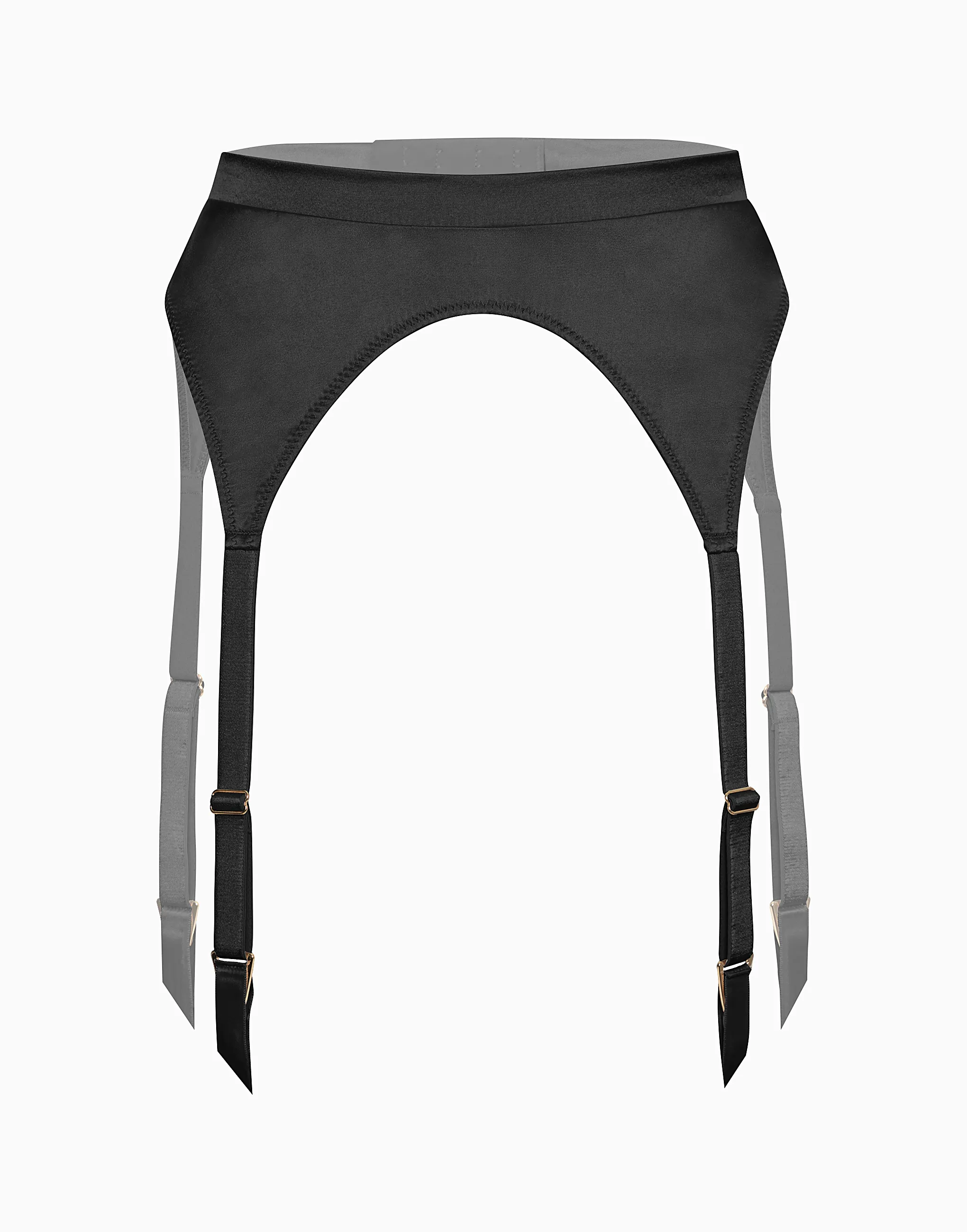 Шелковый пояс для чулок, бежевый, арт. 6944990867257