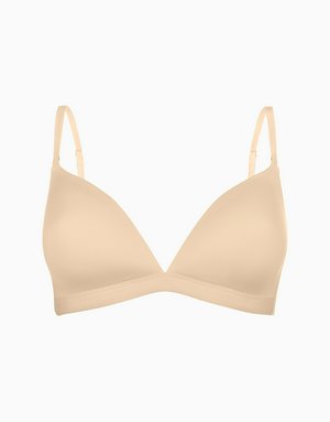 Бюстгальтер с треугольными формованными чашками без косточек на перемычке Portofino Skin, белый, арт. 6944990734351