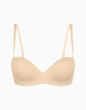 Бюстгальтер балконет Double push-up с формованными чашками без косточек Bellevue Skin, темно-бежевый, арт. 6944990786039