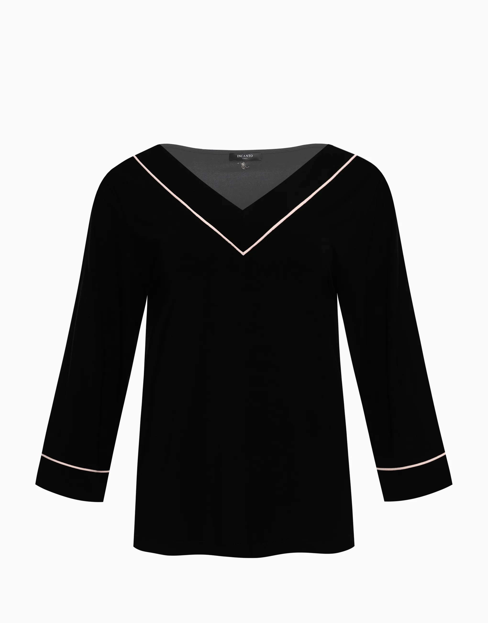 Лонгслив с рукавами 3/4, черный, арт. 4670393549781