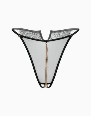 Стринги-уверты, черный, арт. 4640348116207