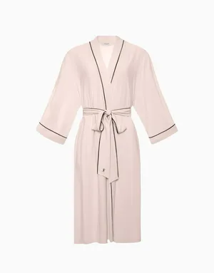 Халат с рукавами 3/4, розовый, арт. 4670393550138