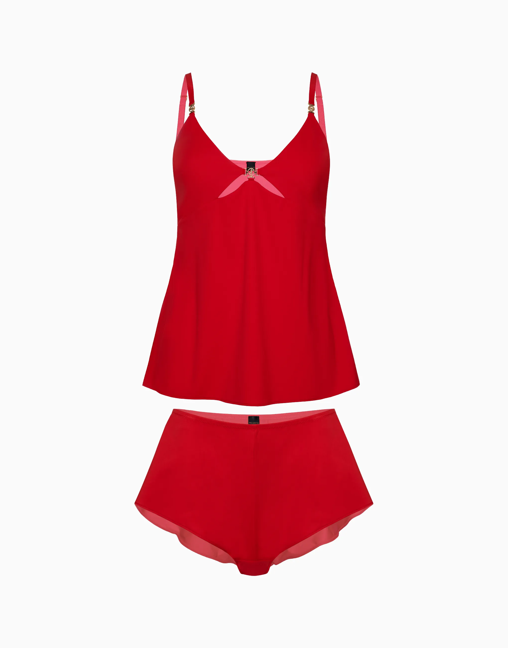 Комплект топ и шорты, черный, арт. 4670393569048