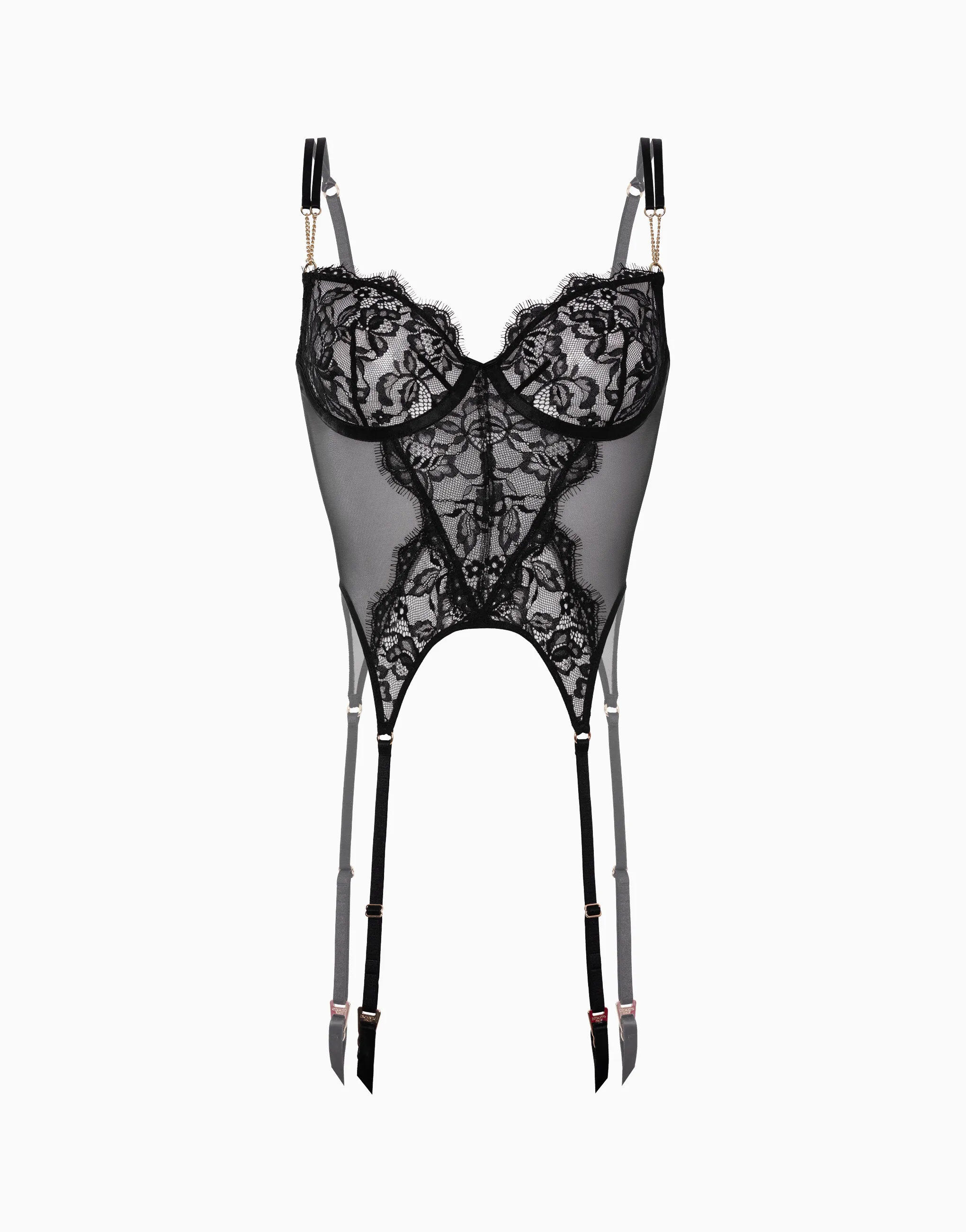 Корсет, черный, арт. 4670393554211