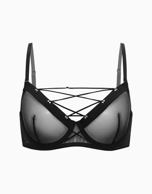 Бюстгальтер с мягкими чашками на стане Verona, черный, арт. 4640348116832