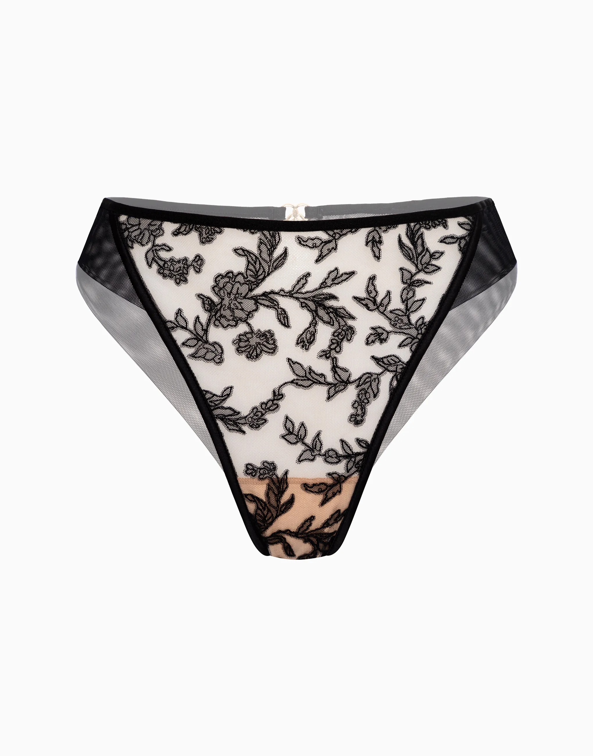 Бразилиано средняя посадка, черный, арт. cd1085