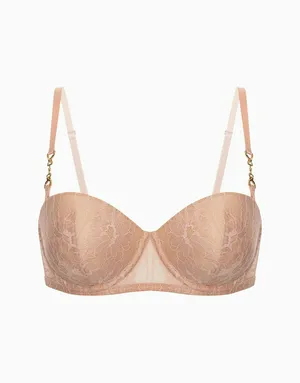 Бюстгальтер балконет Push-up с формованными чашками на стане Paris, черный, арт. 4670393556642