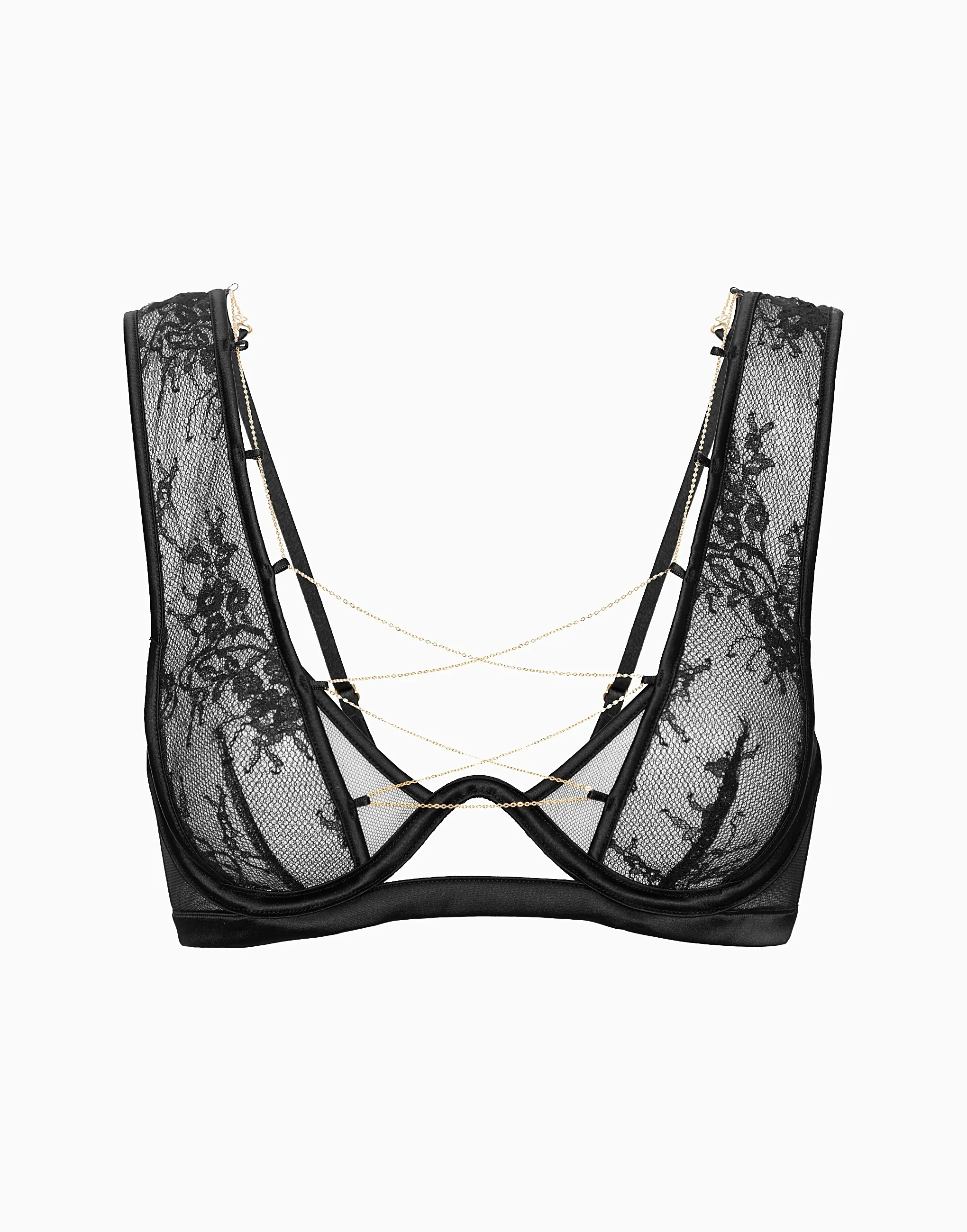 Бюстгальтер с мягкими чашками на стане Vancouver, черный, арт. 17095