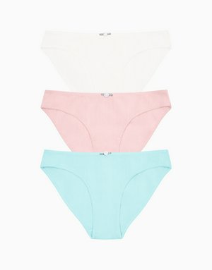 Набор из 3-х слипов для девочки, мультиколор, арт. 4640348119543