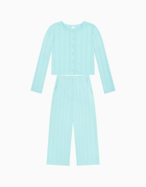 Пижама для девочки, голубой, арт. 4640348119499