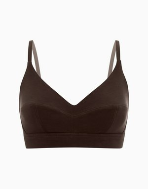 Бюстгальтер с мягкими чашками без косточек на стане Madrid, шоколадный, арт. 4640348119932