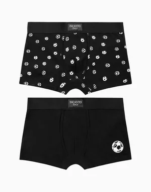 Набор из 2-х боксеров для мальчика, черный, арт. 4670393547640