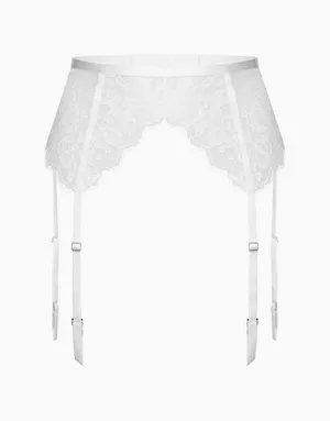 Пояс для чулок, белый, арт. 31429