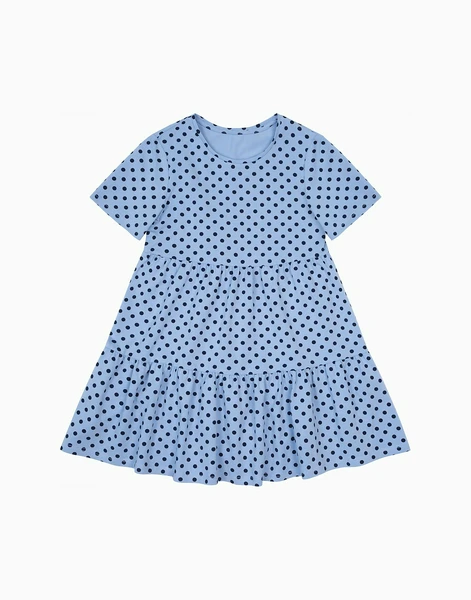 Сорочка с короткими рукавами для девочки, мультиколор, арт. 31761