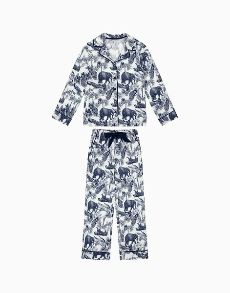 Пижама для девочки, bianco print, арт. 31808