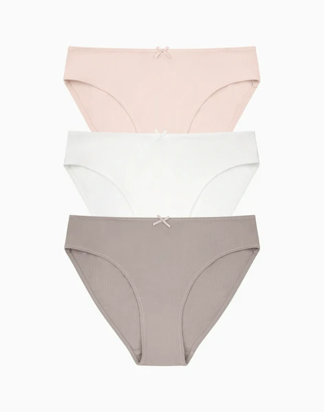 Набор из 3 слипов для девочки, разноцветный, арт. 4670393570518