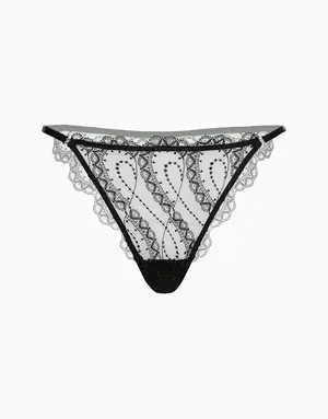 Трусы танга, черный, арт. 32096