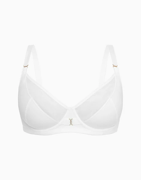 Бюстгальтер с мягкими чашками на стане Nice, белый, арт. 32099