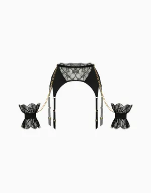 Пояс для чулок Incanto CD1046, черный, арт. 33203