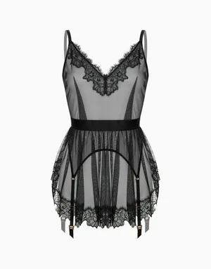 Пояс для чулок Incanto CD1086, черный, арт. 4670393567228