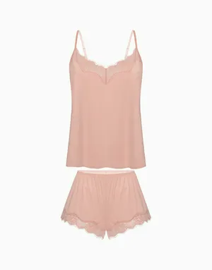 Комплект топ и шорты Incanto CD1219, черный, арт. 4670393577906