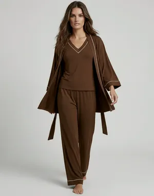 Пижамные брюки Incanto PD1228, коричневый, арт. 4670393583235