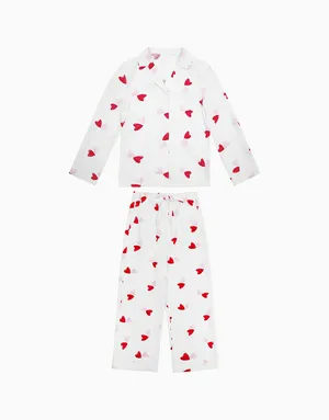 Пижама Incanto для девочки, bianco print, арт. 4640348152298