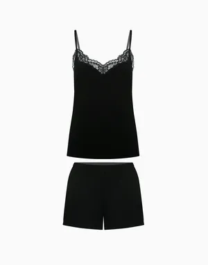 Комплект майка и шорты Incanto MD1110, черный, арт. 4670393551906