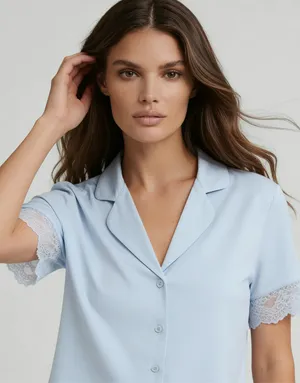 Рубашка Incanto с короткими рукавами PD1220, бежевый, арт. 4670393584362