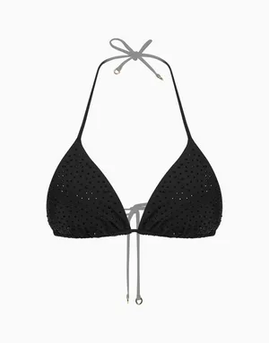 Лиф бикини с треугольными чашками Incanto ID1117, черный, арт. 4670393576459