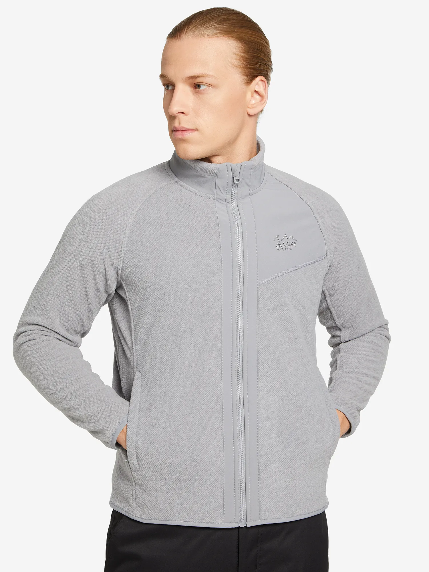 Джемпер флисовый мужской Ozark, серый, арт. 318745o1l-402