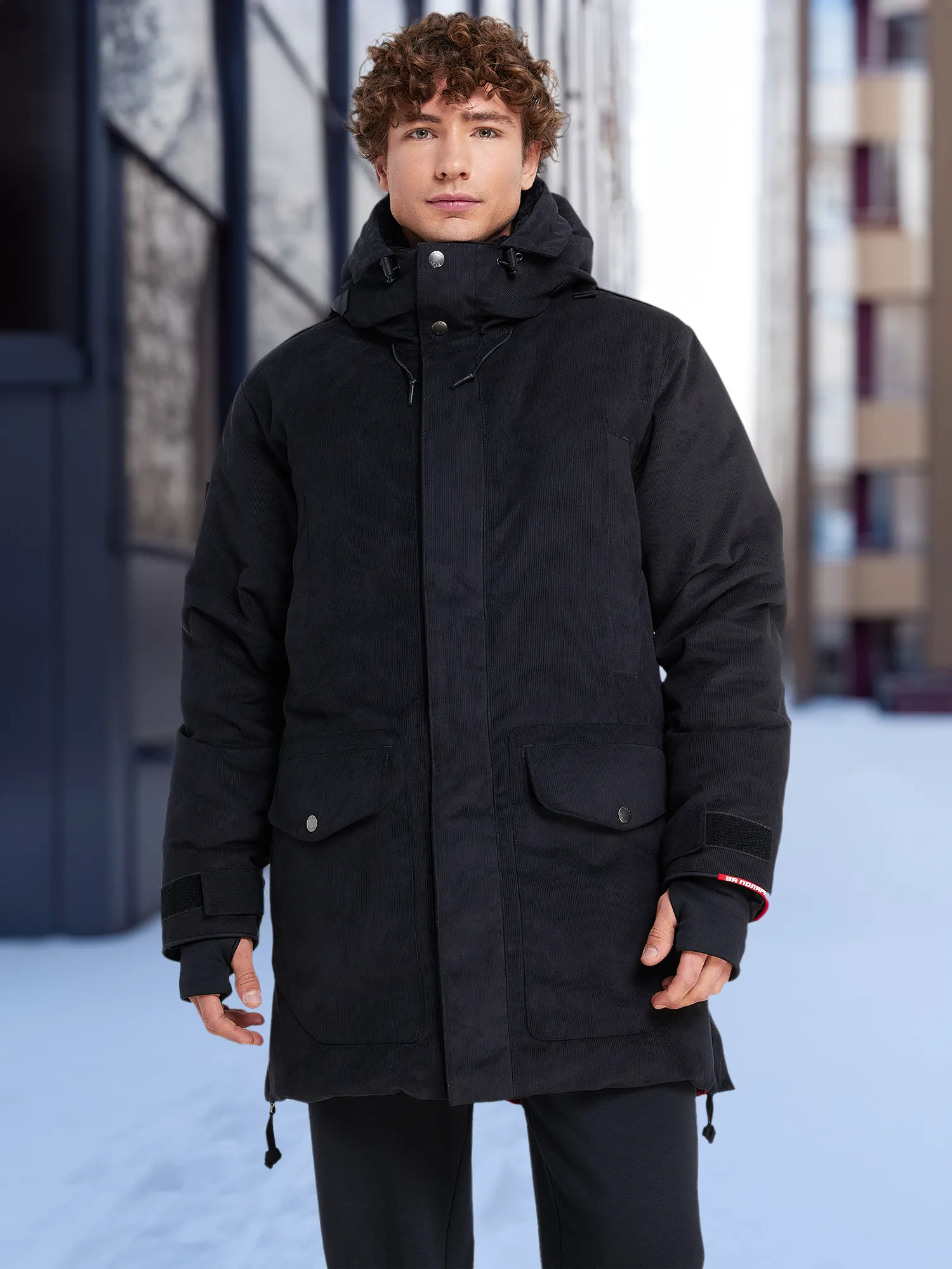 Парка мужская Bask Putorana V4, черный, арт. 17231