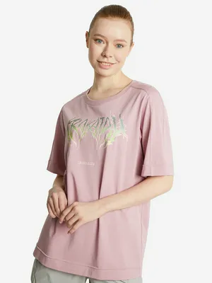 Футболка оверсайз KRAKATAU Weywot, фиолетовый, арт. tw96k2i-92