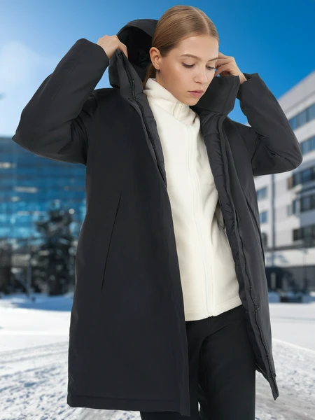 Куртка утепленная женская Jack Wolfskin Salier, серый, арт. 1116141j01-6350