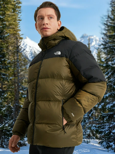 Пуховик The North Face Diablo, зеленый, арт. nf0a899290i1t1k-.