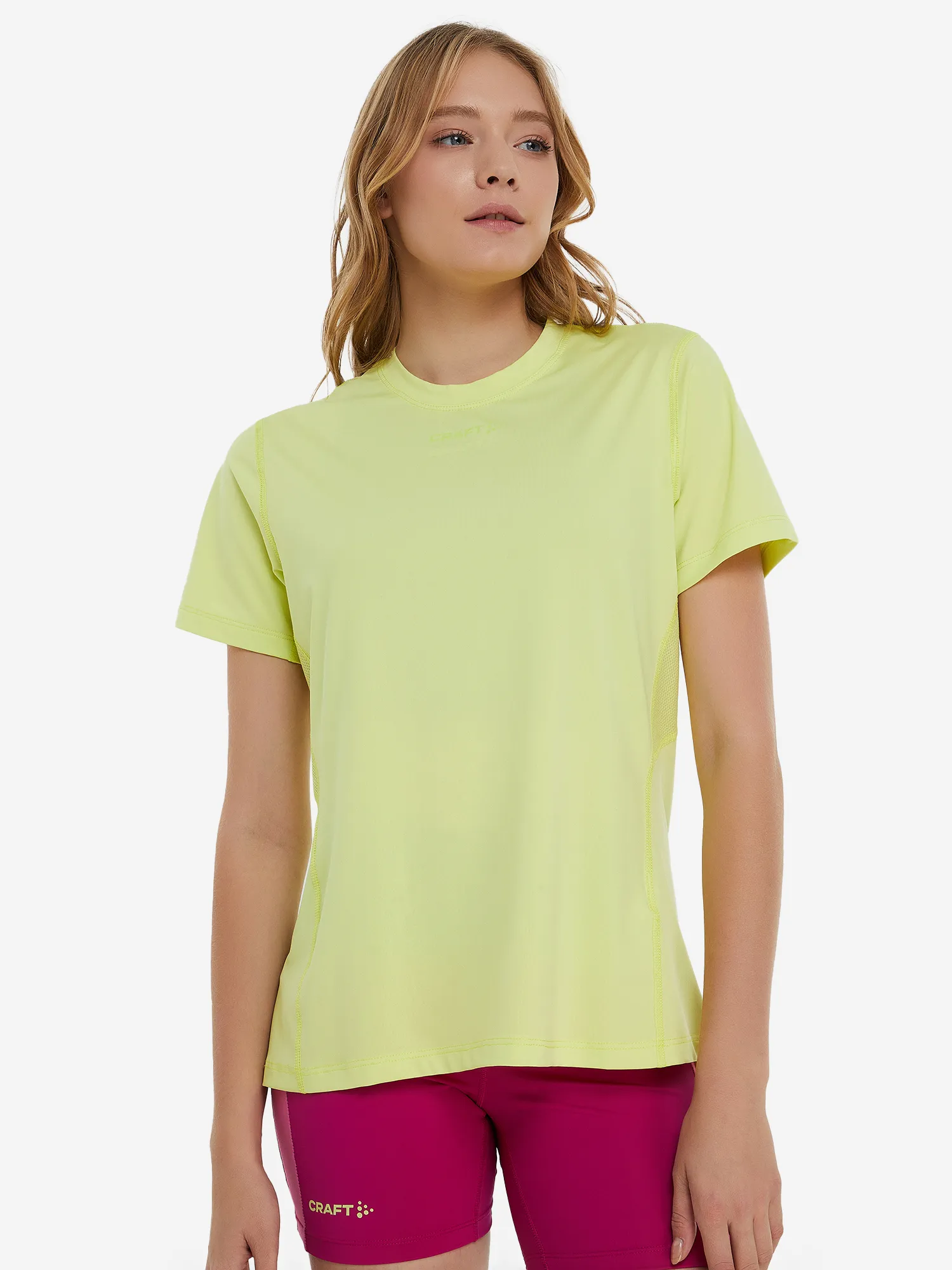Футболка женская Craft, желтый, арт. 1909984c1k-541000