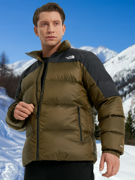 Пуховик The North Face Diablo, зеленый, арт. nf0a899390i1t1k-.