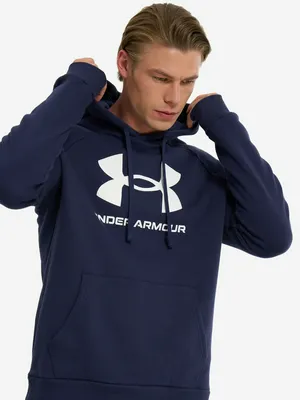 Худи Under Armour Rival Fleece, синий, арт. 17260