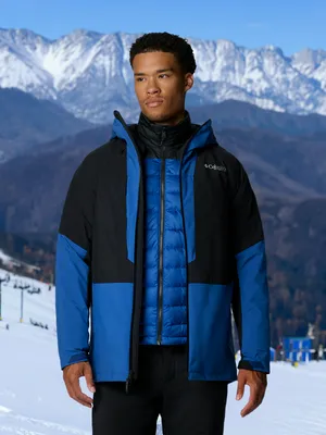 Куртка 3 в 1 мужская Columbia Winter District II, черный, арт. 2085131