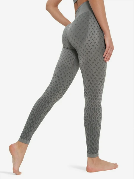 Легинсы Demix HighFlow Yoga Seamless Gfx, серый, арт. 17290