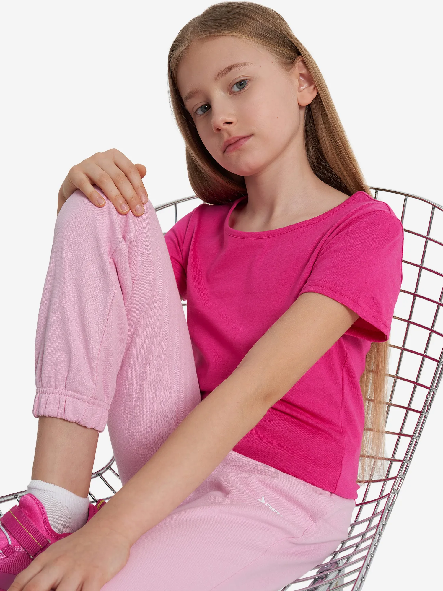 Футболка для девочек GSD, фиолетовый, арт. 17335