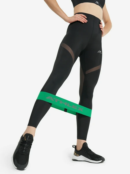 Легинсы женские Athlex, черный, арт. 132744a31-99