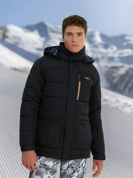 Пуховик мужской Termit, черный, арт. 131536trt-99