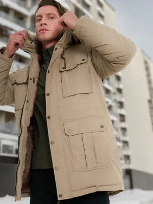 Мужской пуховик Cordillero, коричневый, арт. 17376