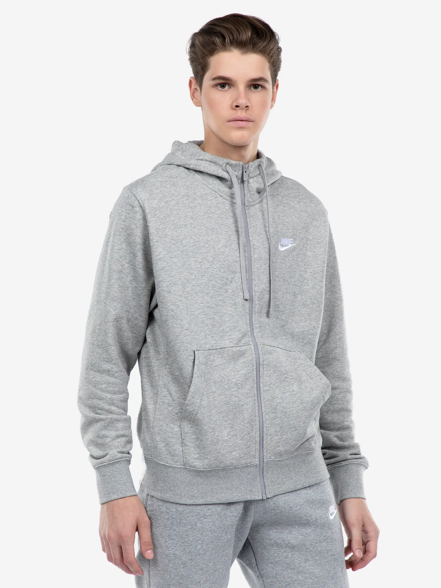 Толстовка Nike Sportswear Club, серый, арт. 17384