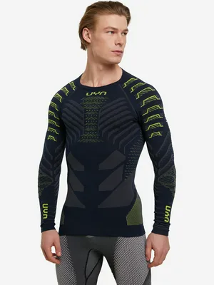 Термобелье верх мужское UYN Resilyon, синий, арт. u100288u0s-k639