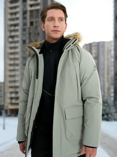 Пуховик мужской Northland, серый, арт. 130387n16-90